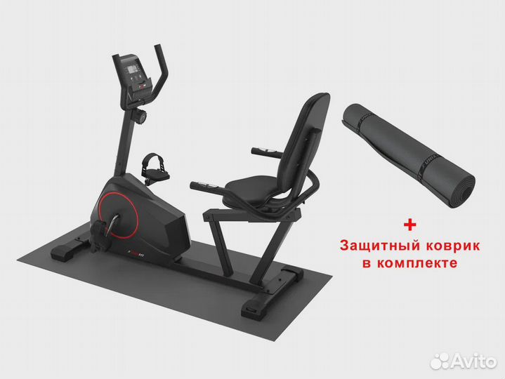 Горизонтальный велотренажер unixfit BR-390