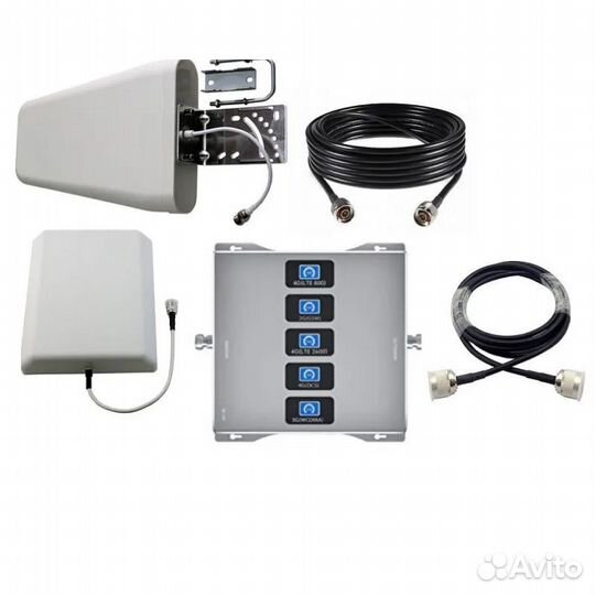 Усилитель сигнала сотовой связи GSM 3G 4G Комплект