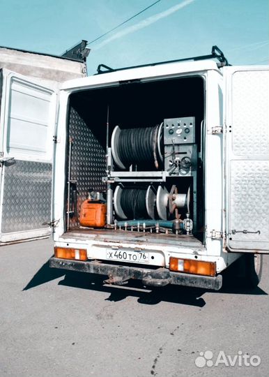 Устранение засоров, прочистка, промывка канализаци