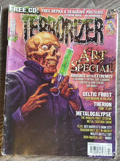Британские журналы Metal Hammer, Terrorizer