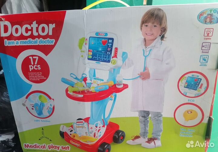 Игрушка доктор. Набор доктора. Подарок