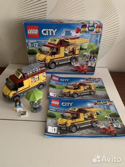 Lego City 60150 Pizza Van