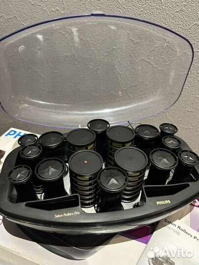Электро бигуди philips