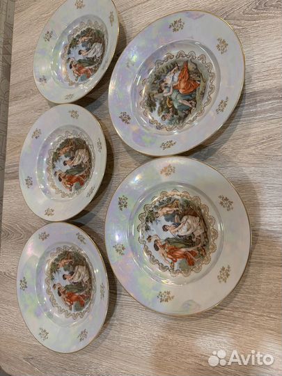 Фарфоровые тарелки гдр