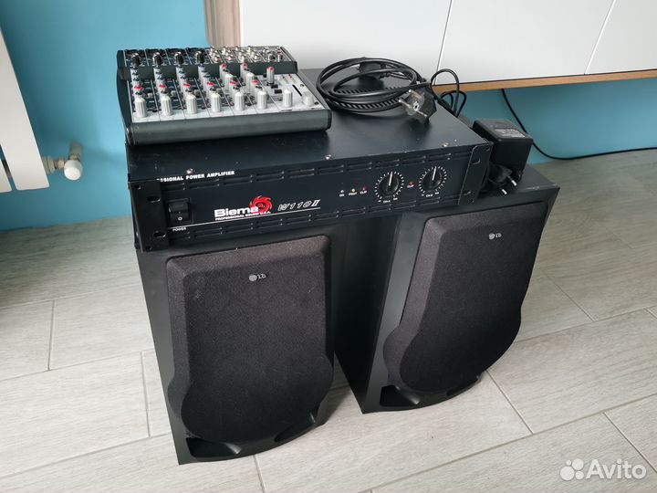 Комплект акустики с микшером