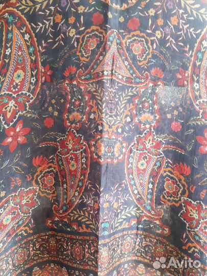 Шарф - палантин,шёлк100,Индия