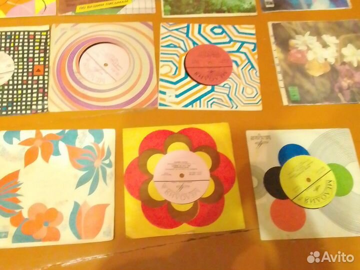 Пластинки для патефона одним лотом 30 шт