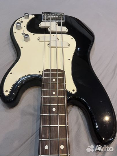 Баc гитара. Fender Elite ll Precision’84 Black R