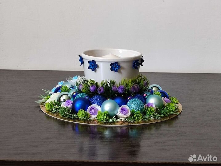 Подсвечник праздничный-подарочный