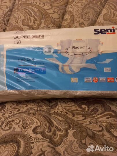 Памперсы для взрослых seni 2