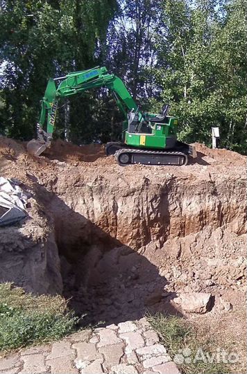 Услуги мини экскаватора, миниэкскаватора