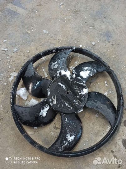 Вентилятор охлаждения renault duster рено дастер