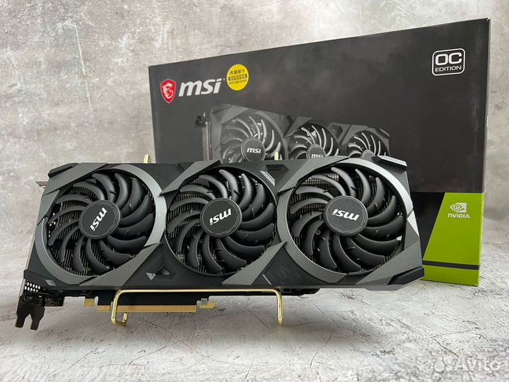 Видеокарта MSI ventus 3X RTX 3070 8GB
