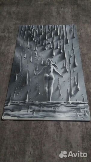 Картина барельеф плачь по любимой