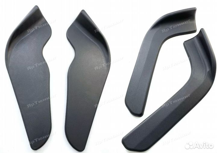 Универсальные элероны сплиттер бампера