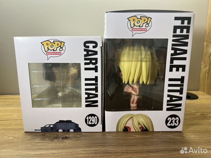 Funko pop attack on titan