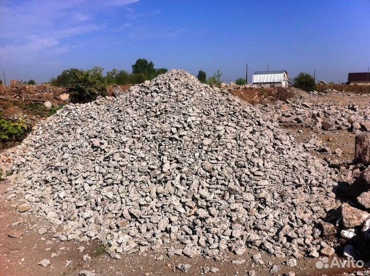 Щебень вторичный