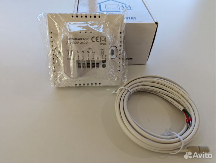 Терморегулятор термостат теплого пола tuya wifi