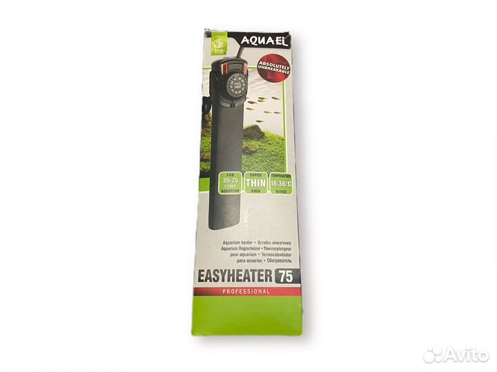 Нагреватель для аквариума aquael easyheater 75