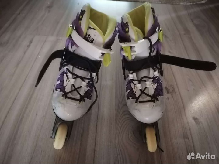 Роликовые коньки детские раздвижные