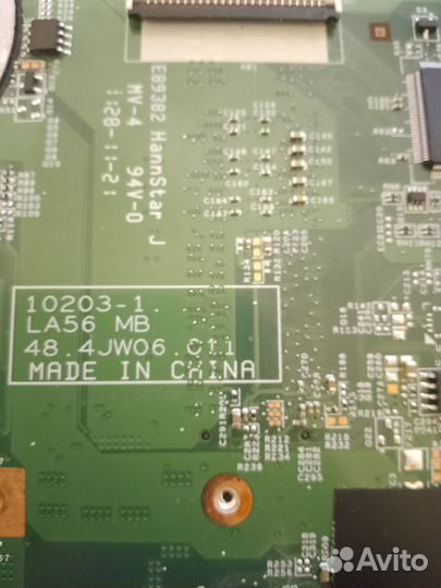 Материнская плата для ноутбука бу Lenovo B560