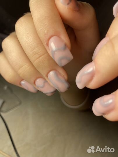 Наращивание ногтей на дому