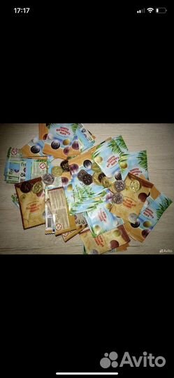 Золотые монеты из магнита