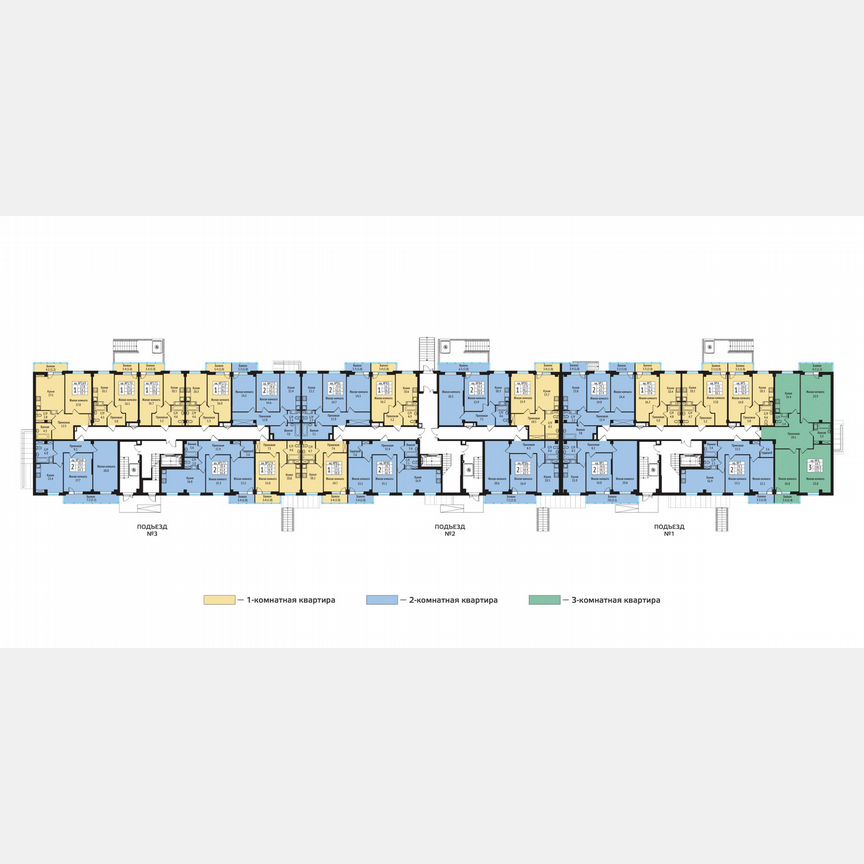 1-к. квартира, 40 м², 1/10 эт.