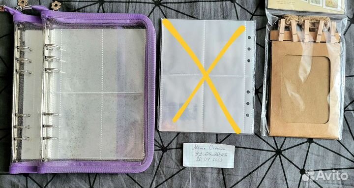 Биндеры для карт А5, фоторамки