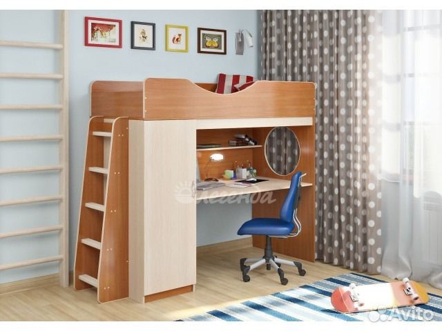 Кровать чердак