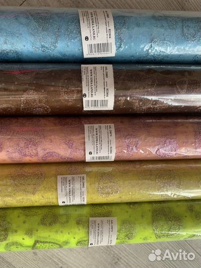 Органза в рулонах