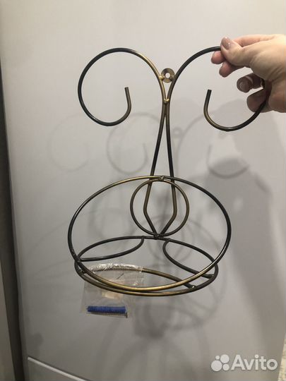 Подставка для цветка настенная новая