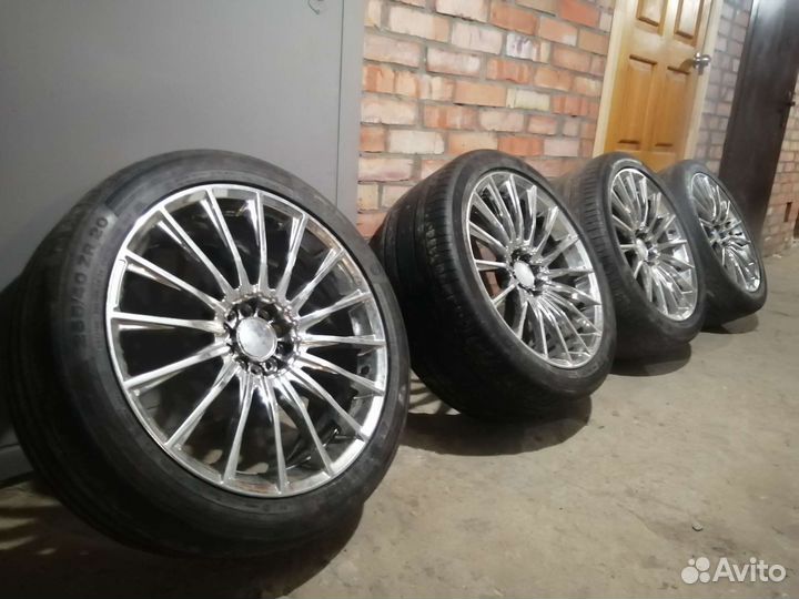 Разноширокие колеса r20 с двойной сверловкой