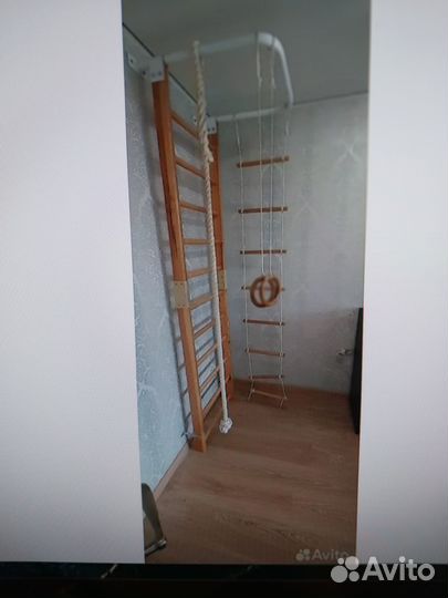 Детская шведская стенка деревянная