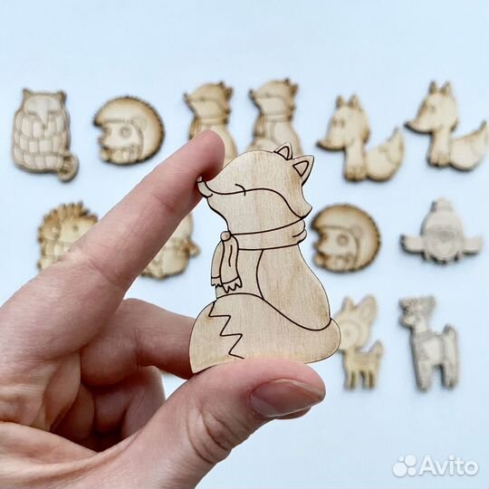Деревянные заготовки наборами