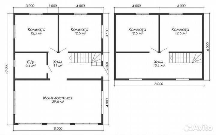 Дом из бруса под ключ