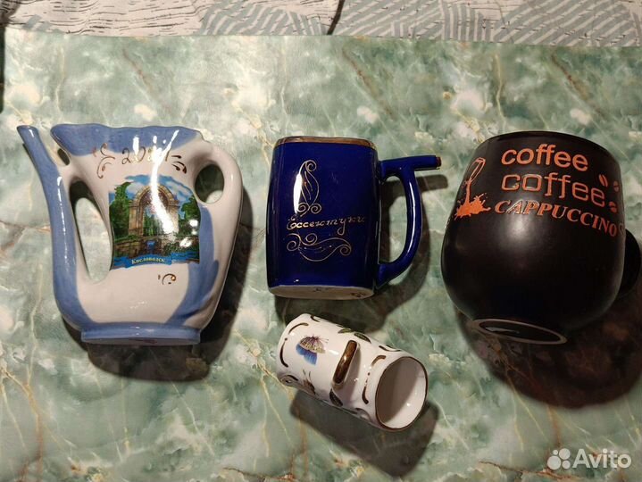 Бюветница, кружка, подставка под зубочистки