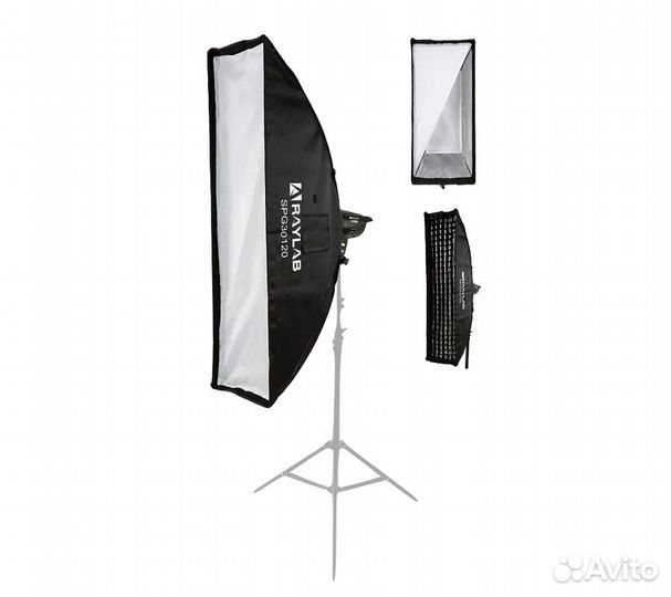 Стрипбокс Raylab SPG30120 с сотами