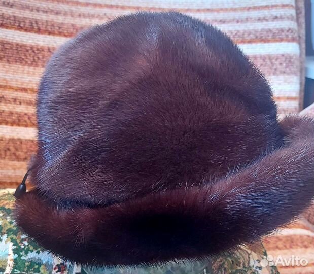 Шапка норковая женская