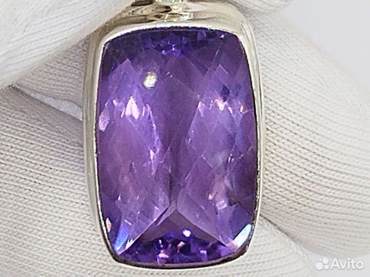 Серебряное кулон