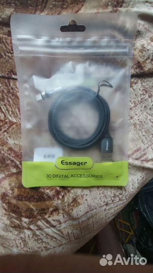 Кабель usb type-C магнитный