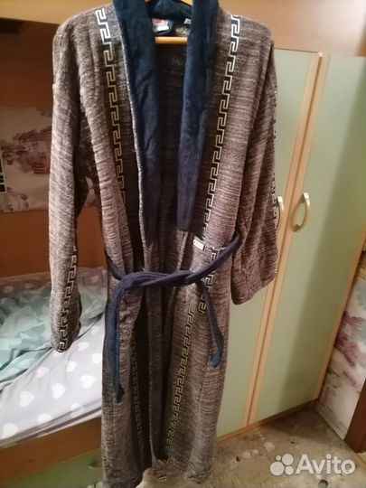 Мужской махровый халат новый