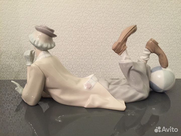 Lladro Ладро фарфоровая статуэтка Большой клоун