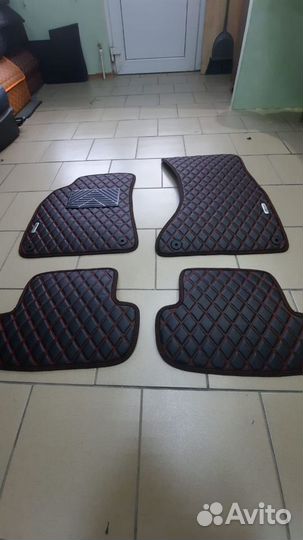 Коврики из экокожи для Geely Emgrand EC7