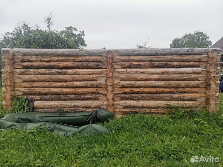 Сруб бани, дома. 6х6, пятистенок