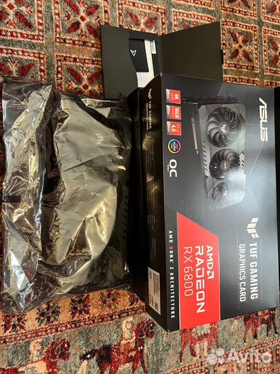 Видеокарта asus AMD Radeon RX 6800 TUF Gaming