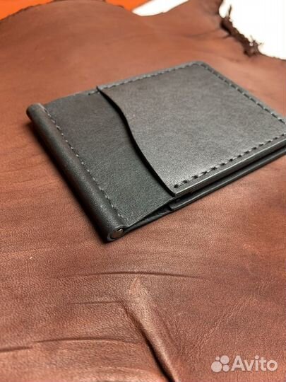 Зажим для денег, кошелек ручная работа