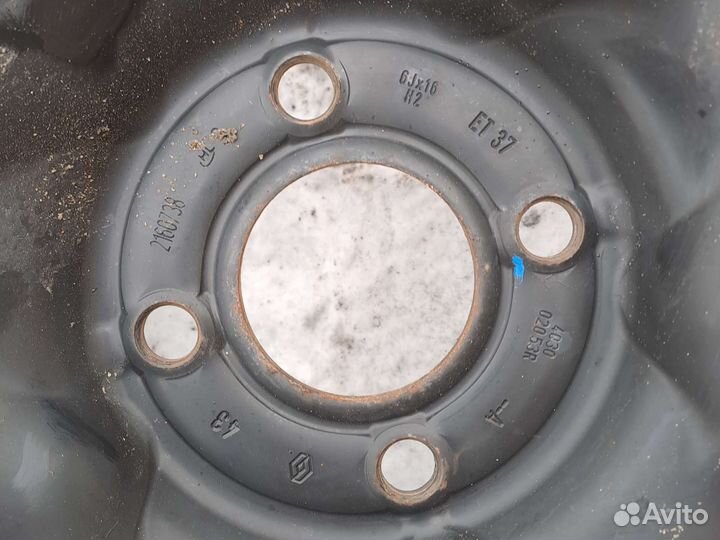 Диск штамповочный Renault Sandero Stepway 2