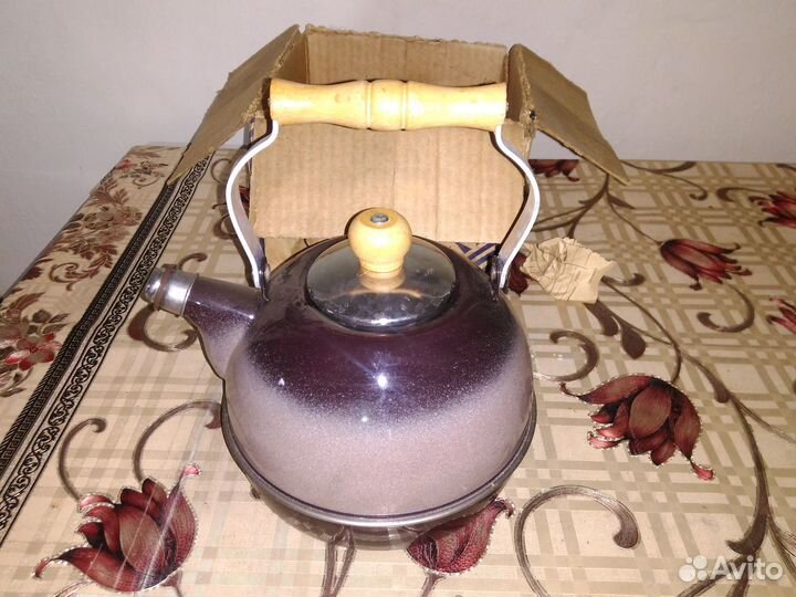 Чайник эмалированный СССР