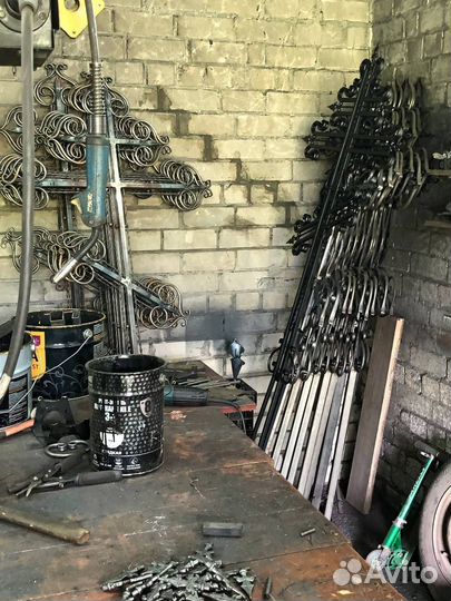 Кованый крест на могилу К7